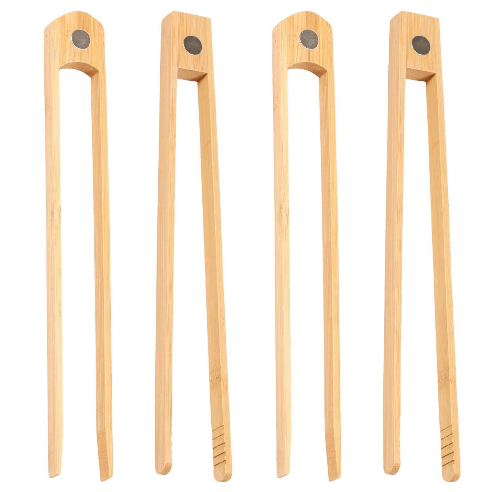 Home Cooking Set - Zestaw szczypiec do tostera z bambusa