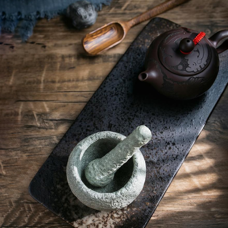 Naturalny granitowy zestaw mło – Mortar Pestle Granite recenzja i cena