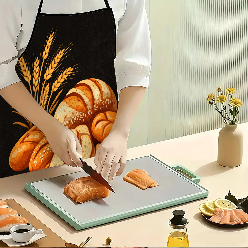 Świeży chleb i fartuch z motyw – Mom'S Home Cooking recenzja i cena