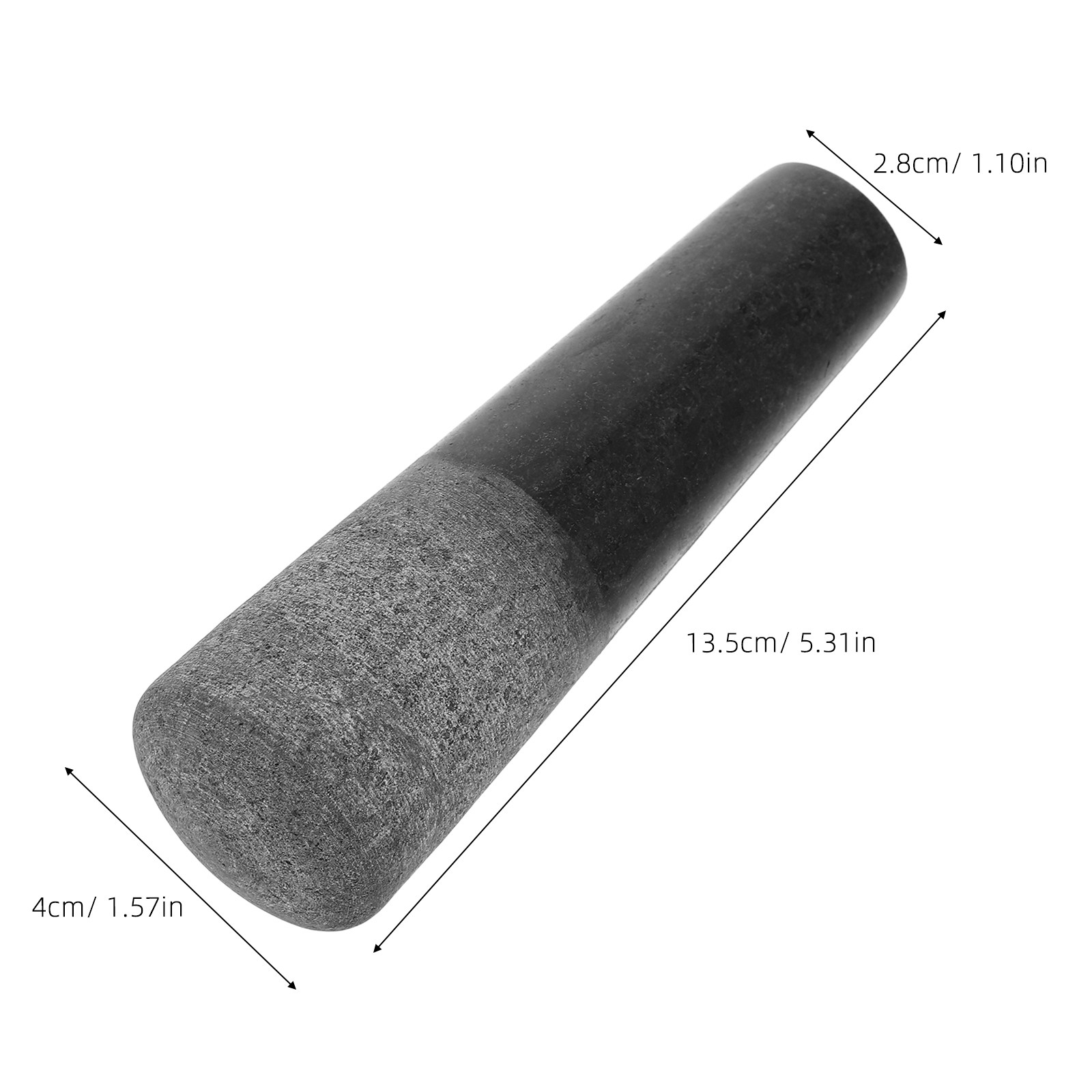 5.  3-calowy granitowy tłuczek – Mortar Pestle Granite recenzja i cena