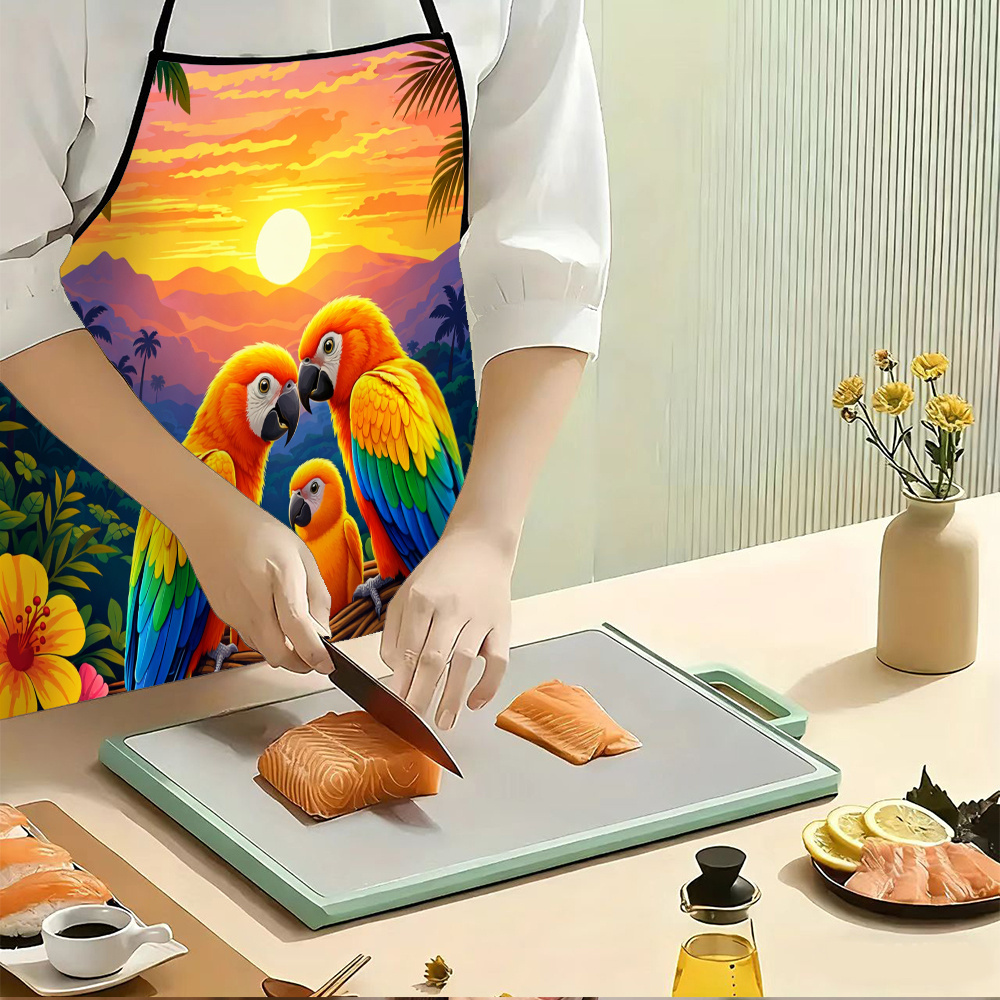 Kolorowy fartuch z motywem rod – Mom'S Home Cooking recenzja i cena
