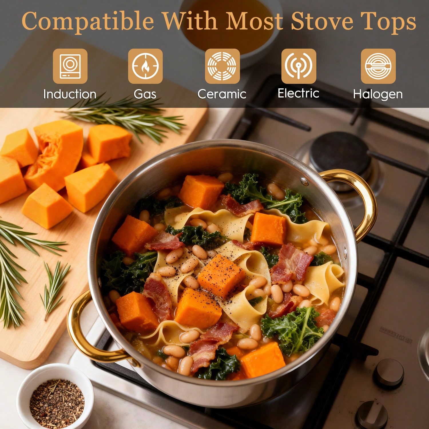 Zestaw garnków ze stali nierdz – Home Cooking Set recenzja i cena