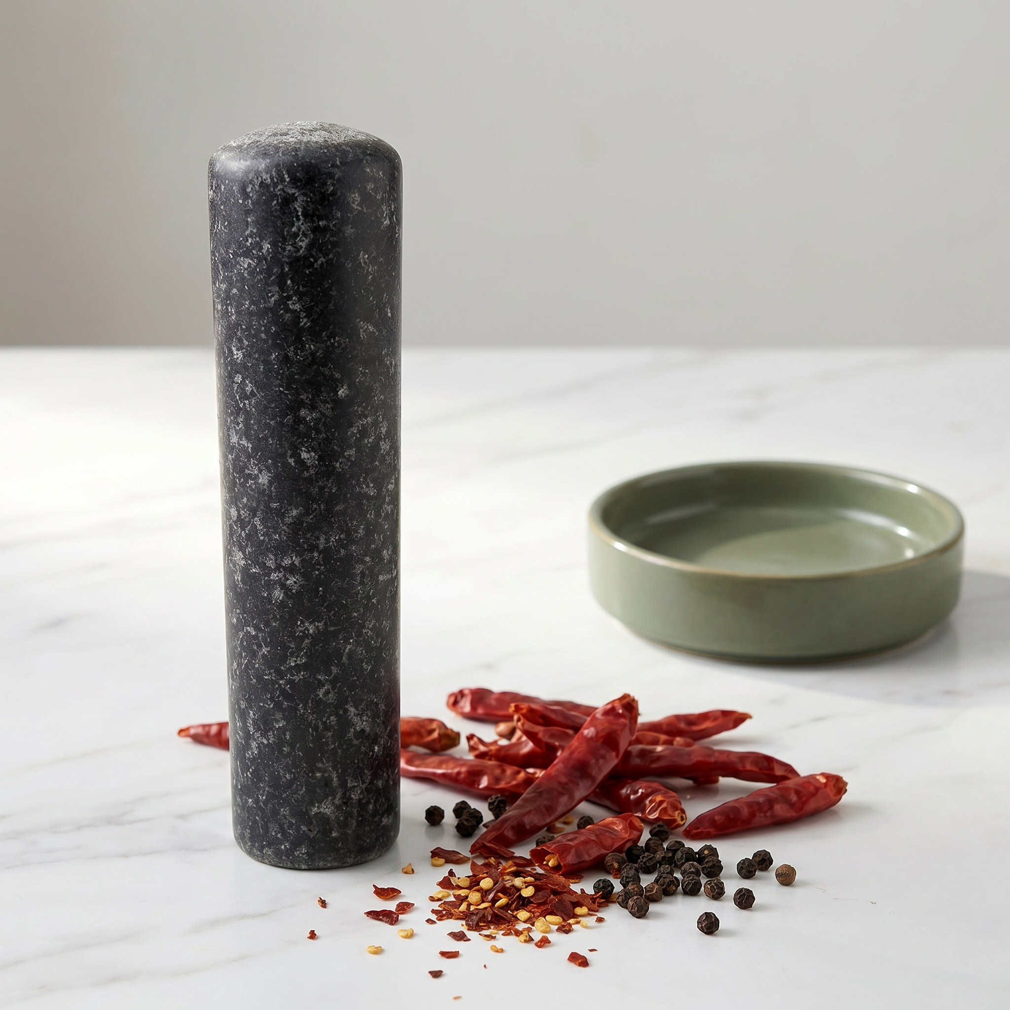 Naturalny granitowy tłuczek z  – Mortar Pestle Granite recenzja i cena